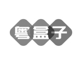 粤盒子商标原图 第18类皮革箱包