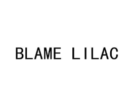 BLAME LILAC商标原图 第18类皮革箱包