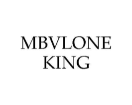 MBVLONE KING商标原图 第18类皮革箱包