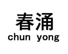 春涌商标原图 第18类皮革箱包