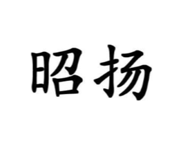 昭扬商标原图 第18类皮革箱包