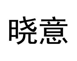 晓意商标原图 第18类皮革箱包