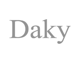 DAKY商标原图 第18类皮革箱包
