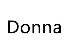 DONNA商标原图 第19类建筑材料