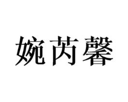 婉芮馨商标原图 第20类家具