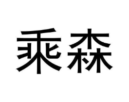 乘森商标原图 第20类家具