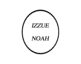 IZZUE NOAH商标原图 第25类服装鞋帽