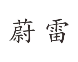 蔚雷商标原图 第25类服装鞋帽