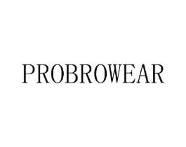 PROBROWEAR商标原图 第25类服装鞋帽