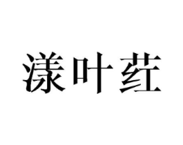 漾叶荭商标原图 第25类服装鞋帽