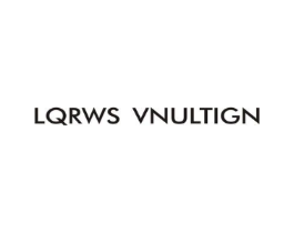 LQRWS VNULTIGN商标原图 第25类服装鞋帽