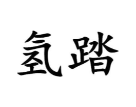 氢踏商标原图 第25类服装鞋帽