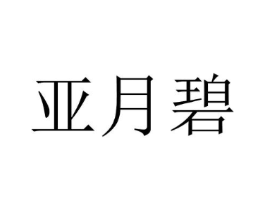 亚月碧商标原图 第25类服装鞋帽