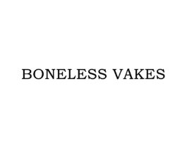 BONELESS VAKES商标原图 第25类服装鞋帽