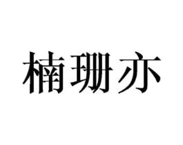 楠珊亦商标原图 第25类服装鞋帽