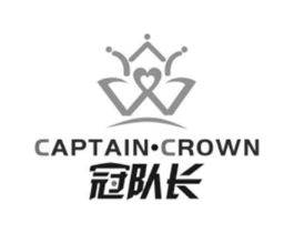 冠队长 CAPTAIN•CROWN商标原图 第25类服装鞋帽