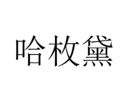 哈枚黛商标原图 第25类服装鞋帽