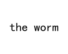 THE WORM商标原图 第25类服装鞋帽