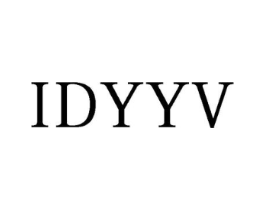 IDYYV商标原图 第25类服装鞋帽