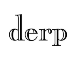 DERP商标原图 第25类服装鞋帽