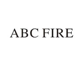 ABC FIRE商标原图 第25类服装鞋帽