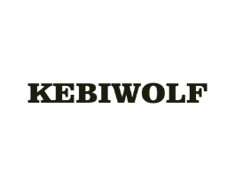 KEBIWOLF商标原图 第25类服装鞋帽