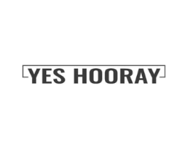 YES HOORAY商标原图 第25类服装鞋帽