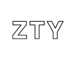 ZTY商标原图 第25类服装鞋帽
