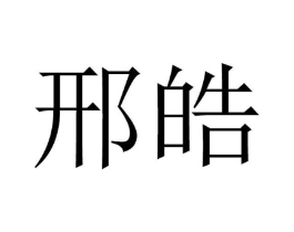 邢皓商标原图 第25类服装鞋帽