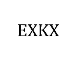 EXKX商标原图 第25类服装鞋帽