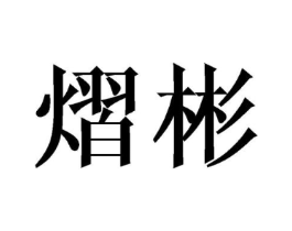 熠彬商标原图 第25类服装鞋帽