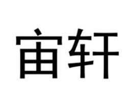 宙轩商标原图 第25类服装鞋帽