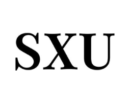 SXU商标原图 第25类服装鞋帽