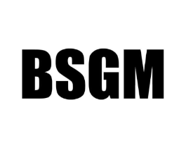 BSGM商标原图 第25类服装鞋帽