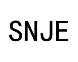 SNJE商标原图 第25类服装鞋帽