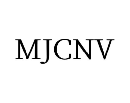 MJCNV商标原图 第25类服装鞋帽
