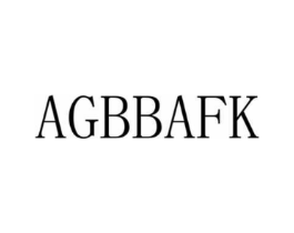 AGBBAFK商标原图 第25类服装鞋帽