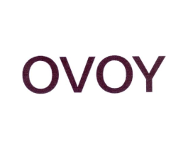 OVOY商标原图 第25类服装鞋帽