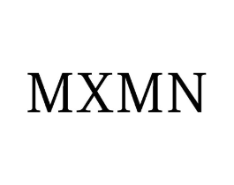 MXMN商标原图 第25类服装鞋帽