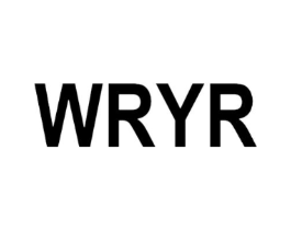 WRYR商标原图 第25类服装鞋帽