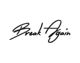 BREAK AGAIN商标原图 第25类服装鞋帽