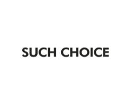 SUCH CHOICE商标原图 第25类服装鞋帽