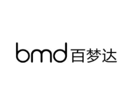 BMD百梦达商标原图 第25类服装鞋帽