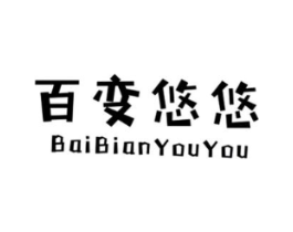 百变悠悠商标原图 第25类服装鞋帽