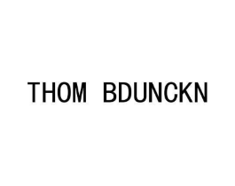 THOM BDUNCKN商标原图 第25类服装鞋帽