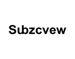SUBZCVEW商标原图 第25类服装鞋帽