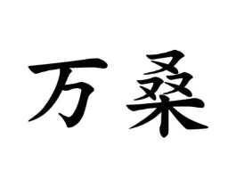 万桑商标原图 第25类服装鞋帽