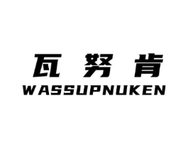 瓦努肯 WASSUPNUKEN商标原图 第25类服装鞋帽