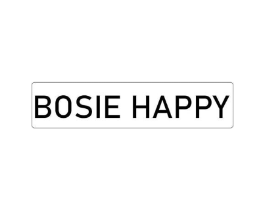 BOSIE HAPPY商标原图 第25类服装鞋帽