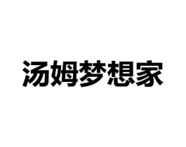 汤姆梦想家商标原图 第25类服装鞋帽